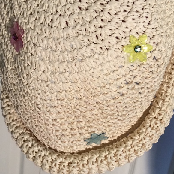 Little girl straw hat - Picture 2 of 10
